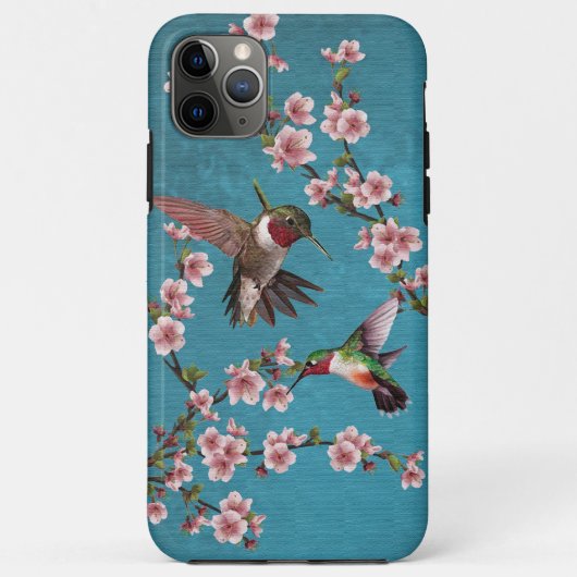 stijl Hummingvogels & bloesems Case-Mate iPhone Case (Achterkant)
