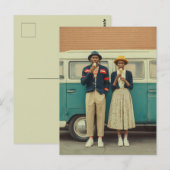  stijl ijsmoment briefkaart (Voorkant / Achterkant)