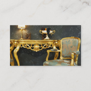 Stijl interieurarchitectuur voor interieurontwerpe visitekaartje