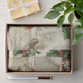  stijl kerstzangvogels tissuepapier (Geschenk)