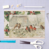  stijl kerstzangvogels tissuepapier (Craft)