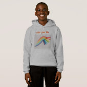Stijl: Kinderen Pullover Hoodie (Voorkant volledig)