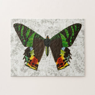stijl kleurrijke vlinder Puzzle Legpuzzel