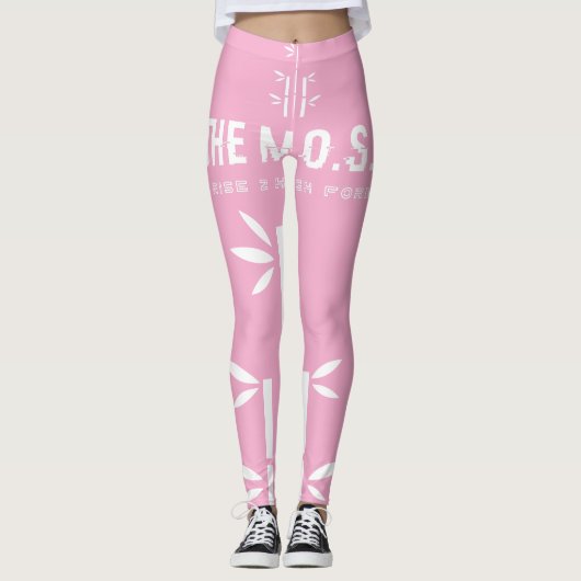 Stijl: Leggings (roze) (Voorkant)