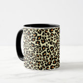  Stijl Leopard Print Mok Cup (Voorkant links)
