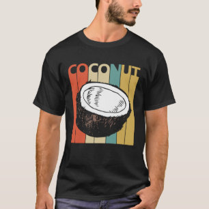  stijl Leuke Kokosnoot Fruit T-shirt