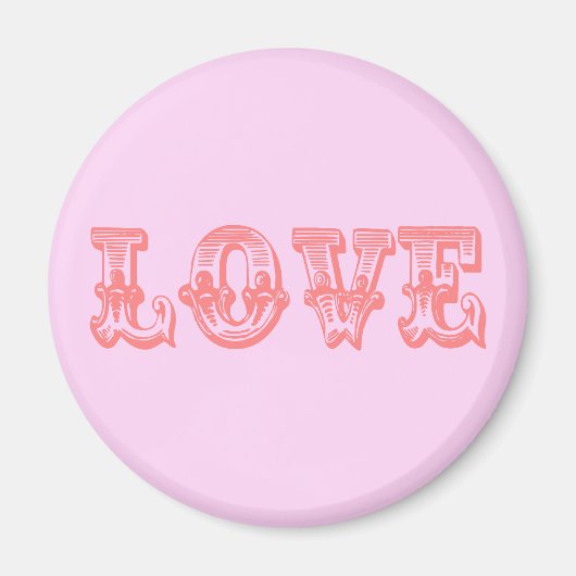  stijl liefde magneet (Voorkant)