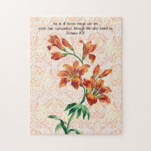  stijl Lily Bunch Faith Puzzle Legpuzzel