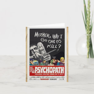  stijl "Moeder mag ik uitgaan?" Opmerking Kaart