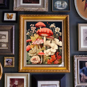 stijl Mushroom Art Poster