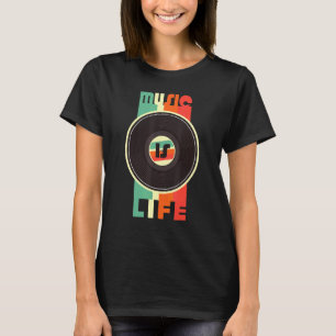 stijl muziek in de Oudschool T-shirt