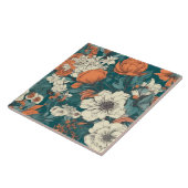  stijl naadloos  floral tegeltje (Zijkant)