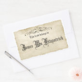 stijl Oude Naam van het Geheime Grafiek Etiket (Envelop)