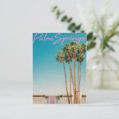  stijl Palm Springs Travel Briefkaart (Staand voorkant)
