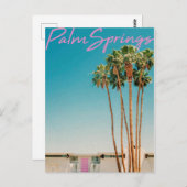  stijl Palm Springs Travel Briefkaart (Voorkant / Achterkant)
