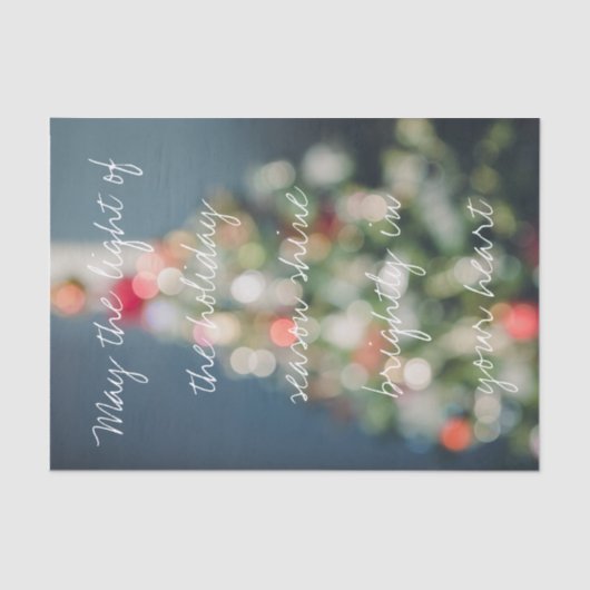 -stijl pastel kerstboom tissuepapier (Voorkant)