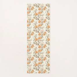  stijl Peach Blossom Floral Patterned Yogamat
