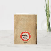 -stijl Peep Show Note Kaart (Achterkant)