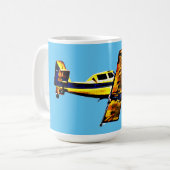 stijl Pop Kunst Mok Cup (Voorkant links)