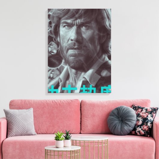  stijl poster & canvas Kung-Fu Heat (Insitu (Woonkamer))