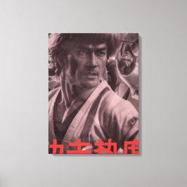  stijl poster & canvas Kung-Fu Heat Afdruk