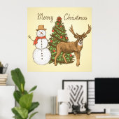  stijl pretkerst poster (Thuiskantoor)