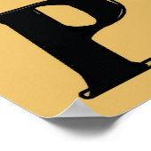 stijl Prosecco Woman Poster (Hoek)