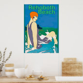  stijl Rehoboth Beach Poster (Keuken)