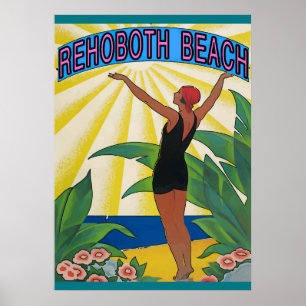  stijl Rehoboth Beach Poster
