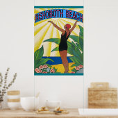  stijl Rehoboth Beach Poster (Keuken)