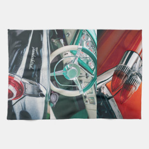  stijl Retro Cars Kitchen Towel Theedoek