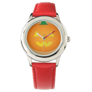 Stijl: Rode glitter van Kind Horloge
