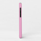 Stijl Roze Zon Burst Custom Monogram Case-Mate iPhone Case (Achterkant/links)