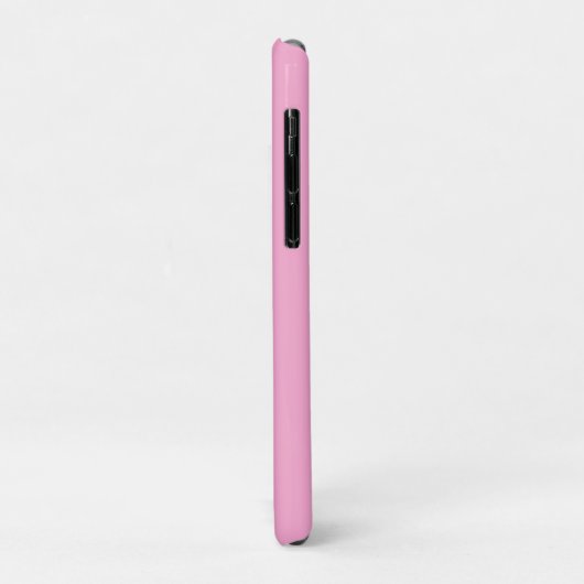 Stijl Roze Zon Burst Custom Monogram Case-Mate iPhone Case (Achterkant/links)