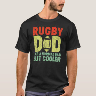 stijl Rugby vader als een normale pa Rugby Fa T-shirt