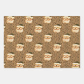  stijl Santa Inpakpapier Vel (Voorkant)