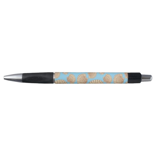 stijl Seashell Patroon Pen (Voorkant)