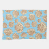stijl Seashell Patroon Theedoek (Horizontaal)