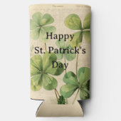  stijl Shamrocks Happy St Patrick's Day (Achterkant)