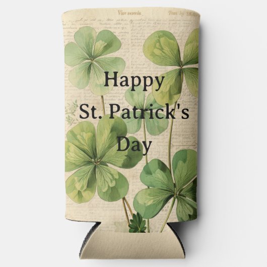  stijl Shamrocks Happy St Patrick's Day (Voorkant)