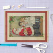  stijl sinterklaas Cadeaus geven aan kind Tissuepapier (Craft)