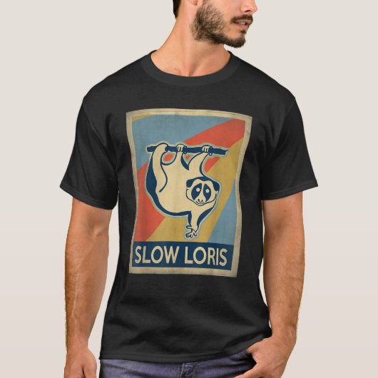 stijl Slow Loris T Shirt (Voorkant)