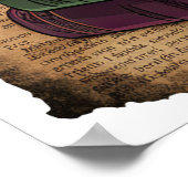  stijl Spooky Halloween krant Mummy Poster (Hoek)