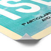  stijl Stradbroke Island Travel Poster (Hoek)