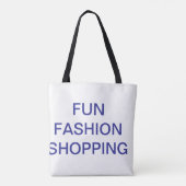 Stijl Sugar Fun Mode Shopping Draagtas (Achterkant)