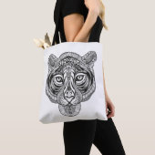Stijl tijger 2 tote bag (Dichtbij)