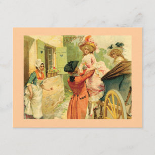  stijl Uitnodiging Kaart 18e eeuw