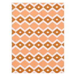 Stijl van 70 s (bruin) tafelkleed