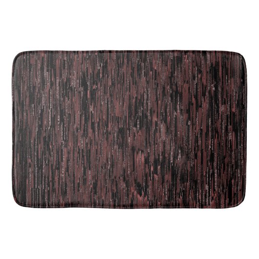 Stijl van de bruine mozaïek met ruwe achtergrond badmat (Voorkant)