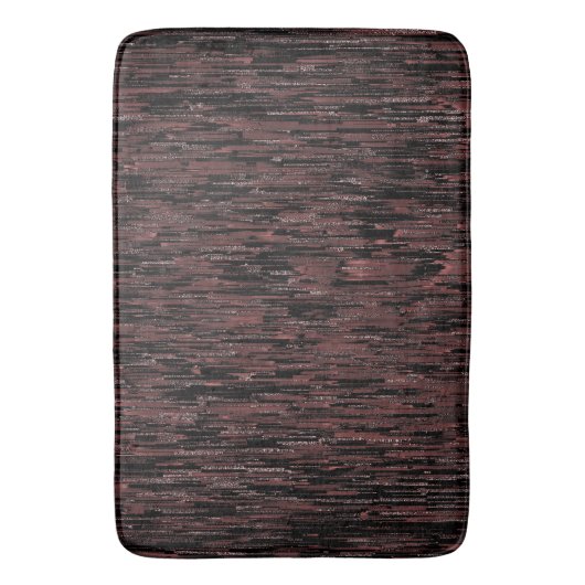 Stijl van de bruine mozaïek met ruwe achtergrond badmat (Voorkant Verticaal)